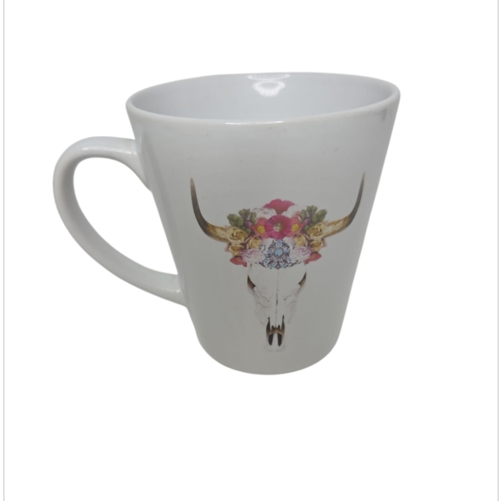 Show Me Your Mumu Cow Skull Coffee Mug